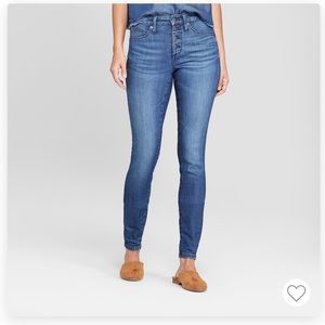 Universal Thread button-fly skinny jeggings